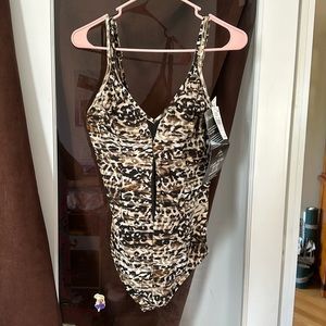 New, miracle suit, underwire, Support, size 16, brown colors